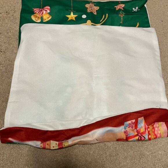 Two Christmas 17" Pillow Covers Case Light Up Let It Snow/Christmas Gnome - Picture 10 of 14